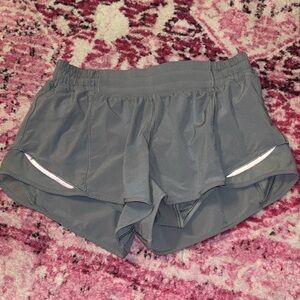 Rhino Grey Lululemon shorts size 8 (2.5 inch)